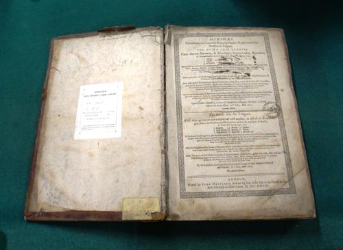 MINSHEU (J.)  The Guide into Tongues: with their agreement and consent  . . .  also their etymologies  . . .  2nd edition. old leather (distressed), r