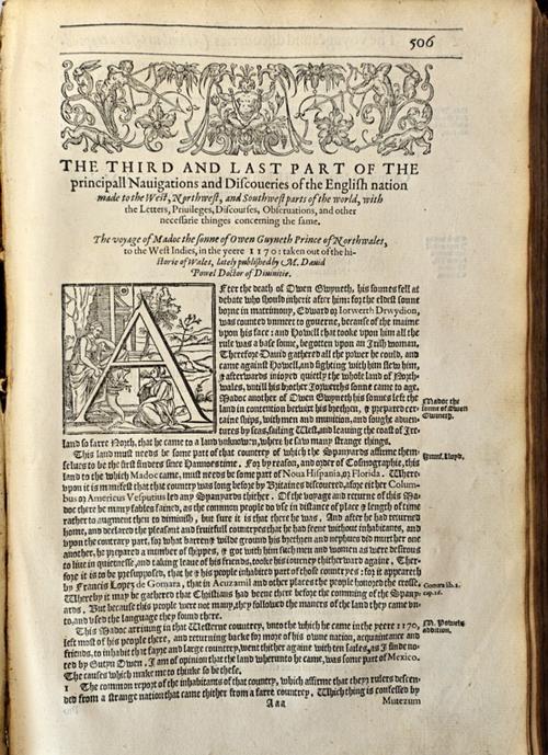 [HAKLUYT, R.  The Principall Navigations, Voiages and Discoveries of the English Nation  . . .  ]  lacks title & map (as usual), includes Bowes Embass
