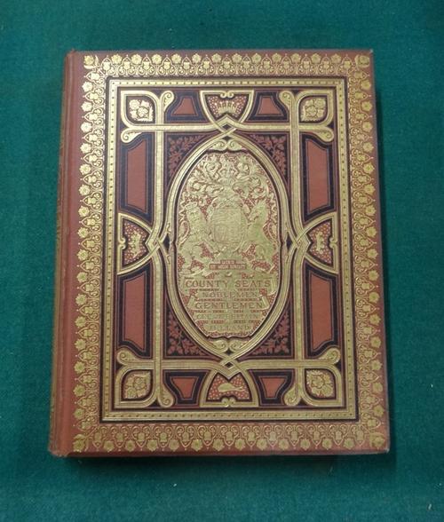 MORRIS (F.O.)  A Series of Picturesque Views of Seats of the Noblemen and Gentlemen  . . .  6 vols. many chromolithographed plates; gilt-decorated clo