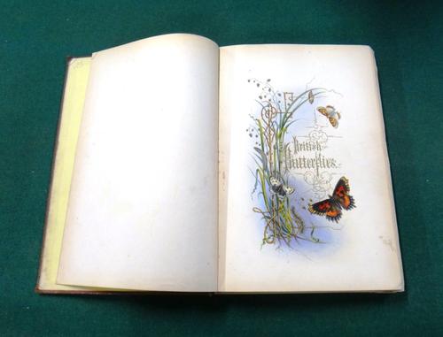 HUMPHREYS (H.N.)  The Genera and Species of British Butterflies  . . .  gilt & coloured additional title & 32 coloured plates, gilt-pictorial cloth, s
