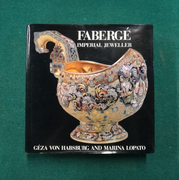 HABSBURG (Geza Von)  Faberge: treasures from Imperial Russia.  illus. throughout, d/wrapper, slipcase, folio. 2004; together with others on jewelry &