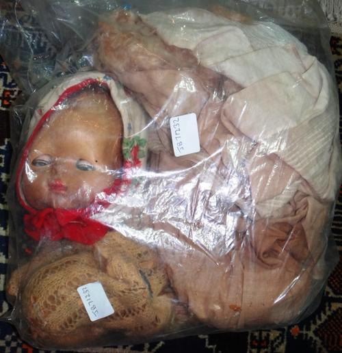 An early 20th century child's doll.