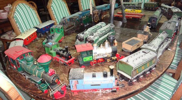 A quantity of 20th century models of trains, to include Marklan and sundry.