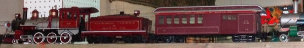 A quantity of 20th century models of trains, to include Bachman and others.