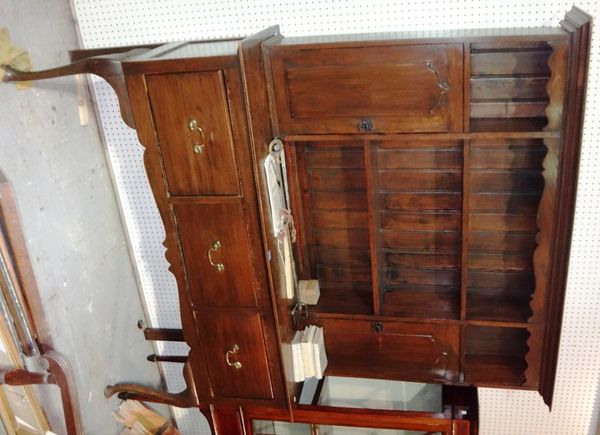 A 19th century oak dresser.