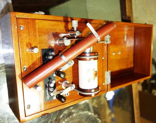 A 20th century cased medical machine.