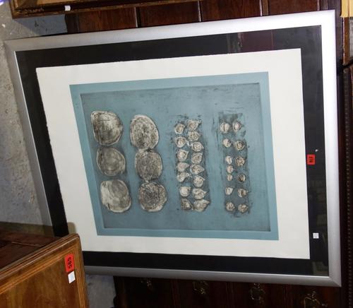 Stern (20th century), Untitled, etching and aquatint, signed, inscribed AP and numbered 4/5, 60cm x 48cm, (1).
