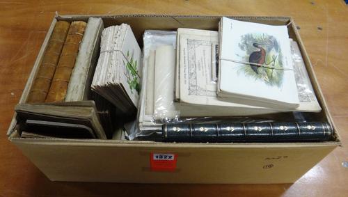 MISCELLANY - 'Odds and Ends':  a manuscript magazine (180pp. text & a coloured illus., illuminated title claims this to be the hundreth issue;  Notebo