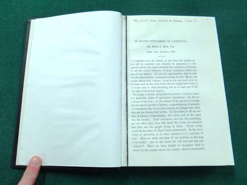 FISHWICK (H.)  The Lancashire Library: a bibliographical account of books  . . .  relating to the County Palatine  . . .  Large Paper Subscriber's Edi