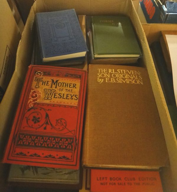 OLD CLOTH  - a miscellany, incl. some 20th cent. books.