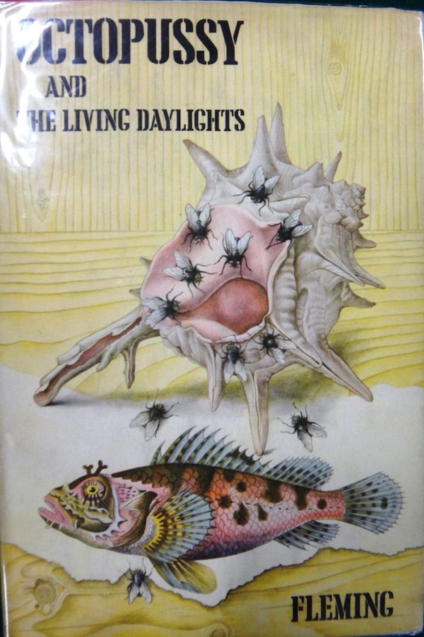FLEMING (Ian)  Octopussy and The Living Daylights.  First Edition.  d/wrapper. 1966;  FLEMING (Ian),  The Man with the Golden Gun.  First Edition. d/w