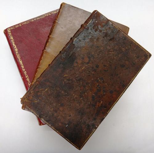 WATSON (J.)  The Gentleman and Citizen's Almanack  . . .  1744  . . .  advert. leaf at end; contemp. gilt-ruled calf, sm. 8vo. Dublin, 1744.  *  blank