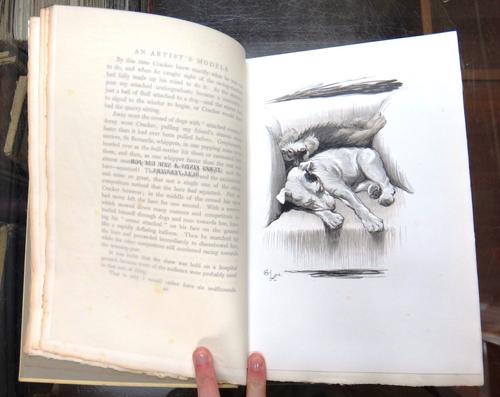 ALDIN (Cecil)  An Artist's Models.  Limited Edition. 20 plates (some coloured); gilt-lettered boards, gilt top, 4to. (1930).  *  limitation of 310 num