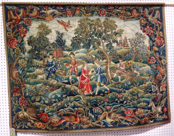 A late 19th century tapestry.