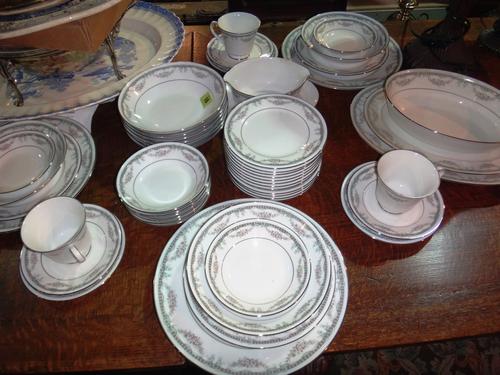 An extensive Noritake dinner service.