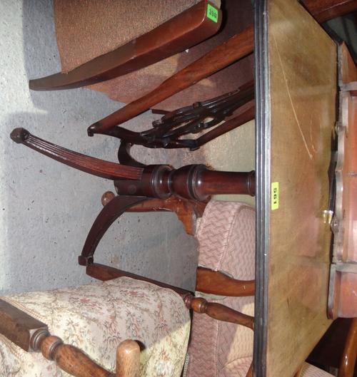 A 19th century mahogany tilt top tripod table.