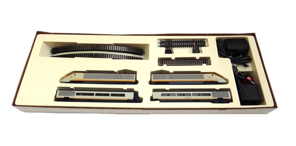 A Hornby OO gauge 'Eurostar' electric train set, boxed, and a quantity of coaches, wagons, locomotives and accessories. (qty)