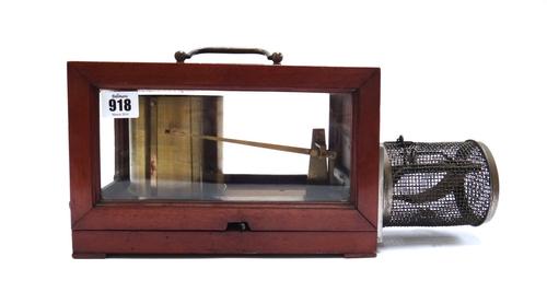 A Richard Feres barograph and two Thomas Stevens 'Stevengraphs' (3).