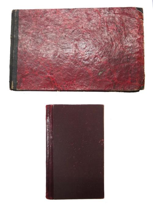 CRUISE DIARIES - Two, in one small notebook, ink & pencil on approx. 120 closely-written pages (1930-32). Firstly from Dover - Cape Verde, St. Helena,