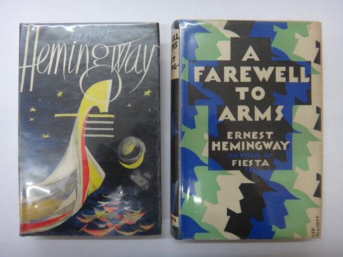 HEMINGWAY (Ernest)  Across the River and Into the Trees.  First UK. Edition.  d/wrapper. 1950;  HEMINGWAY (Ernest)  A Farewell to Arms. First UK. Edit