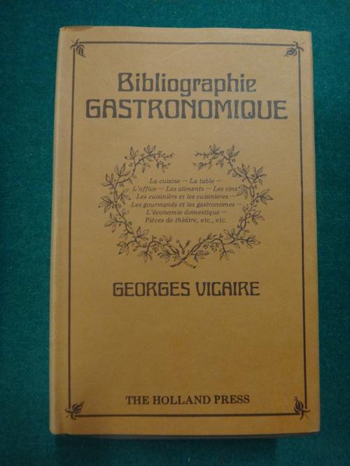 [BIBLIOGRAPHY]  some Bibliographies of Food & Drink, Botany & Medicine; including a few sale catalogues.    * this and the 10 following lots are from