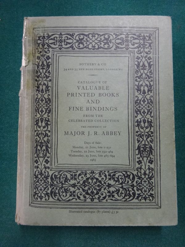 [PRINTED BOOKS]  a miscellany of catalogues - auction sale, booksellers' & bibliographical; some substantial.  *  includes the Courtlandt Bishop Libra