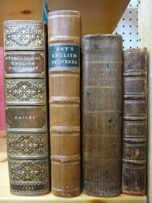 BAILEY (N.)  An Universal Etymological English Dictionary  . . .  3rd edition, with many large additions. rebound half calf & marbled boards, gilt-dec
