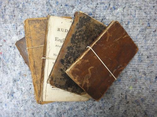 MASON (W.)  La Plume Volante. Or, the Art of Short-Hand Improv'd  . . .  5th edition (additions & 'much amended'). portrait frontis. old calf (distres