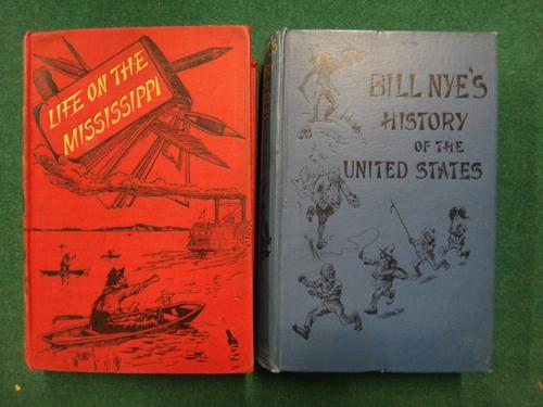 TWAIN (M.)  Life on the Mississippi.  First English Edition. frontis. & num. other engraved illus., publisher's 32pp. catalogue (Oct. 1884); original