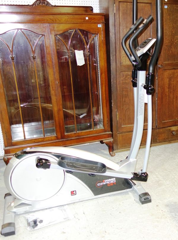 A 'Hammer' elliptical cross trainer exercise machine.