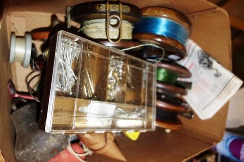 A quantity of fishing rods, vintage rods and related items, including Hardy and sundry.