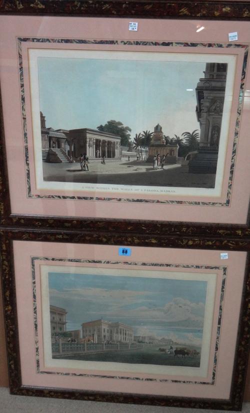 A group of eleven assorted pictures and prints of Indian interest.(11)