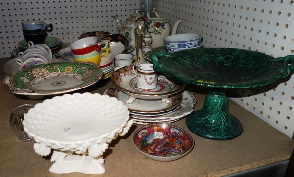 A quantity of ceramics including Royal Albert part tea set, a Bakelite tea set and sundry.  S2M