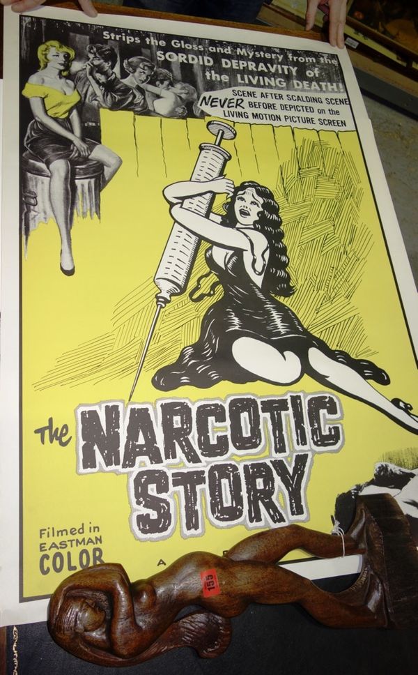 'The Narcotic Story', film poster, circa 1950's. GA