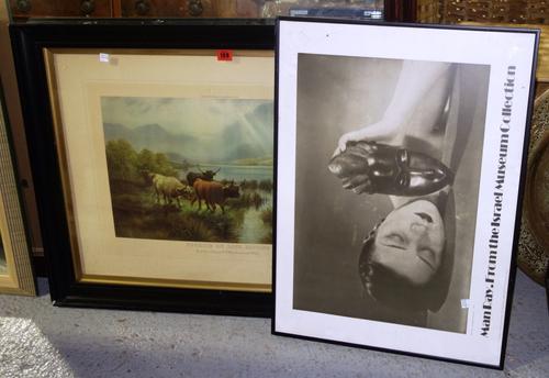 A quantity of assorted prints including cattle. (qty) J1 ABOVE AND FLOOR.