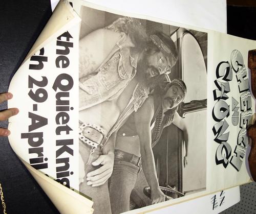 A quantity of various film posters mostly damaged, including 'Manhattan', 'Cheech & Chong' and sundry (a.f) (qty). SH4