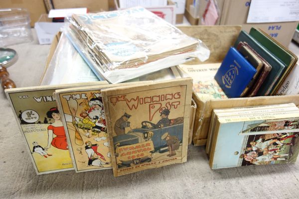 MISCELLANY - a variety of Journals & Annuals (some Sporting); also a few Autograph Albums & a little of Military interest.
