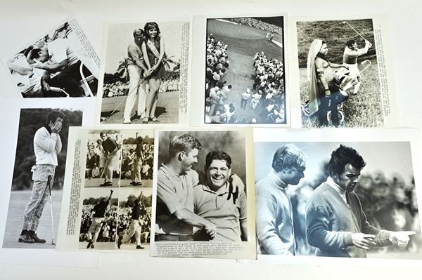 GOLF - a comprehensive collection of b/w. photos. (mostly Press Association), late 1960s/1970, various sizes - some large, mostly captioned & dated.