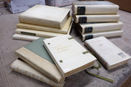 TROLLOPE (T.A.)  A History of the Commonwealth of Florence  . . .  4 vols. 19th cent. vellum-backed marbled boards, with green labels. 1865; sold with