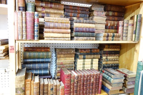 ANTIQUARIAN BOOKS - a large (British) selection.