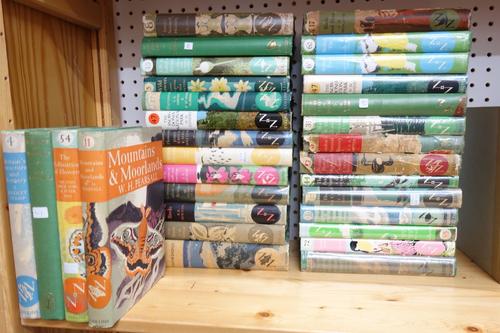 COLLINS NEW NATURALIST  - 31 various vols. (nos. 3-72).  illus.; mostly in d/wrappers. 1976-86.