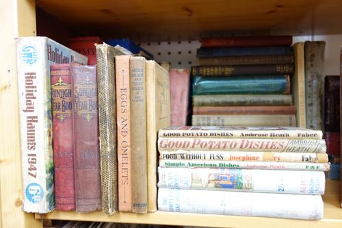 COOKERY & HOUSEHOLD - an interesting selection, mostly later 19th/earlier to mid 20th cents.; includes some 'out-of-the-way' booklets, & a few ms. boo