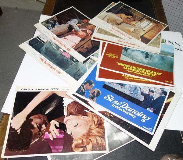 A large quantity of assorted film lobby cards (qty).  SH4