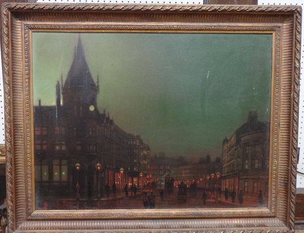 Wilfred Jenkins (1857-1936), Leeds, oil on board, signed, 26cm x 34cm.  Illustrated