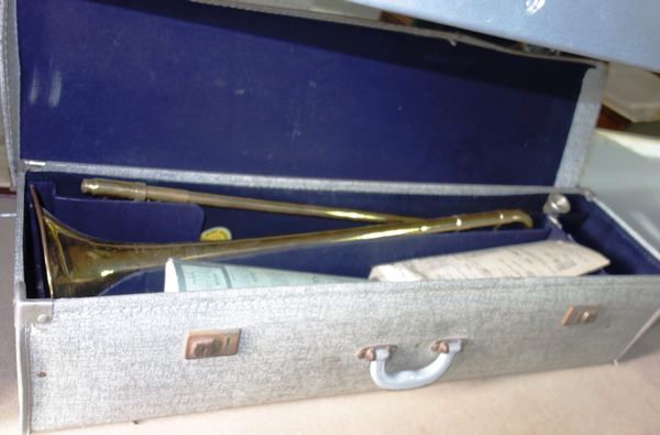 A 20th century 'Dearman' brass trombone.
