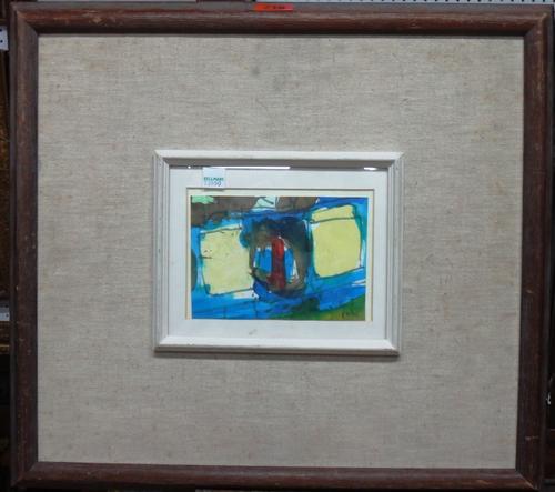 After Roger Hilton (1911-1975), Untitled, colour print, 11cm x 14cm.   H1