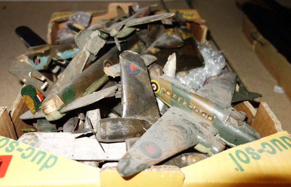 A quantity of 20th century scratch built models of military aircraft. (qty) S1M