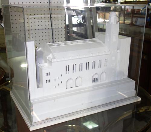 A 20th century architect's model of the New Christian Science church.   H5