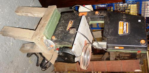 A floor standing band saw.  EXTRA