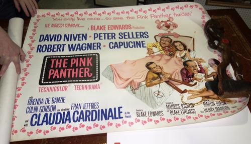 Two posters;' One Flew Over The Cuckoo's Nest' and 'Pink Panther', (2). SH4